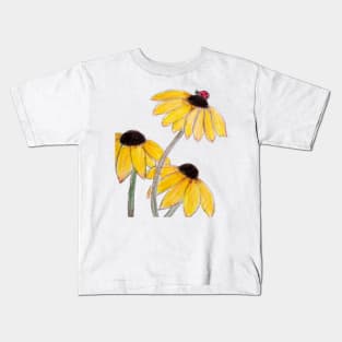 Black-eyed Susan Kids T-Shirt